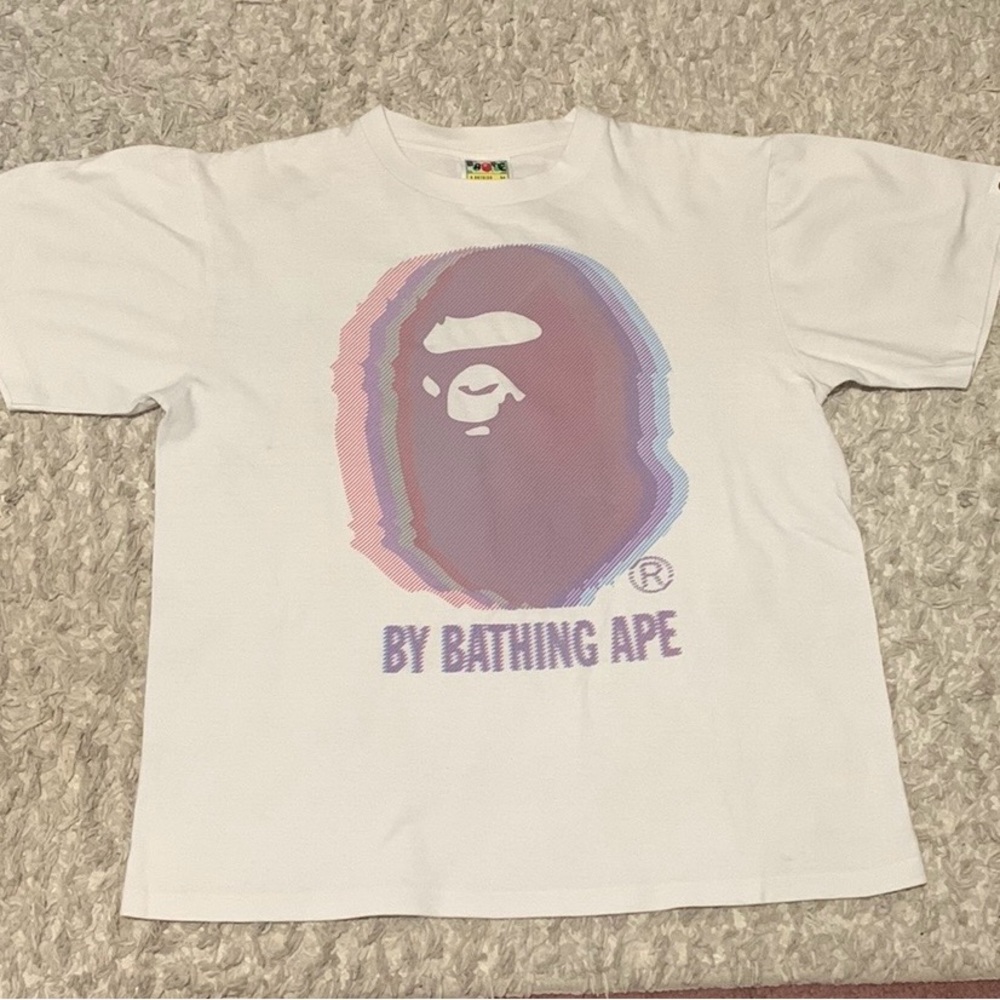 Authentic Blurry Bape t shirt
